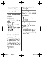 Preview for 57 page of Panasonic KX-TGF892 Operating Instructions Manual