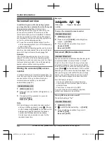 Preview for 58 page of Panasonic KX-TGF892 Operating Instructions Manual