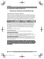 Preview for 80 page of Panasonic KX-TGF892 Operating Instructions Manual