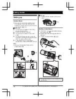 Предварительный просмотр 12 страницы Panasonic KX-TGF970 Series Operating Instructions Manual