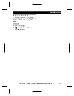 Предварительный просмотр 19 страницы Panasonic KX-TGF970 Series Operating Instructions Manual