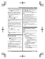 Предварительный просмотр 25 страницы Panasonic KX-TGF970 Series Operating Instructions Manual