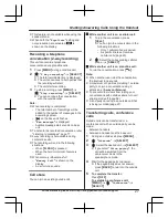 Предварительный просмотр 27 страницы Panasonic KX-TGF970 Series Operating Instructions Manual