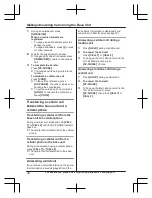 Предварительный просмотр 34 страницы Panasonic KX-TGF970 Series Operating Instructions Manual