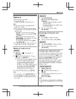 Предварительный просмотр 37 страницы Panasonic KX-TGF970 Series Operating Instructions Manual