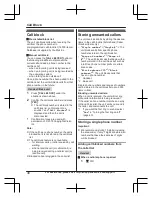 Предварительный просмотр 38 страницы Panasonic KX-TGF970 Series Operating Instructions Manual