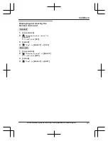 Предварительный просмотр 41 страницы Panasonic KX-TGF970 Series Operating Instructions Manual