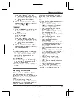 Предварительный просмотр 45 страницы Panasonic KX-TGF970 Series Operating Instructions Manual