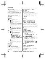 Предварительный просмотр 48 страницы Panasonic KX-TGF970 Series Operating Instructions Manual