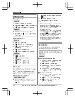 Предварительный просмотр 50 страницы Panasonic KX-TGF970 Series Operating Instructions Manual