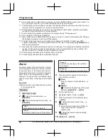 Предварительный просмотр 62 страницы Panasonic KX-TGF970 Series Operating Instructions Manual