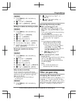 Предварительный просмотр 65 страницы Panasonic KX-TGF970 Series Operating Instructions Manual