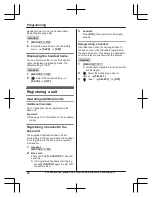 Предварительный просмотр 66 страницы Panasonic KX-TGF970 Series Operating Instructions Manual