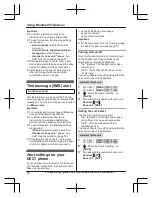 Предварительный просмотр 72 страницы Panasonic KX-TGF970 Series Operating Instructions Manual