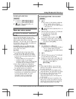 Предварительный просмотр 73 страницы Panasonic KX-TGF970 Series Operating Instructions Manual