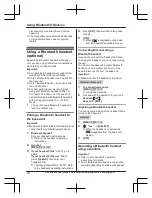 Предварительный просмотр 74 страницы Panasonic KX-TGF970 Series Operating Instructions Manual