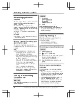 Предварительный просмотр 76 страницы Panasonic KX-TGF970 Series Operating Instructions Manual