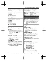 Предварительный просмотр 77 страницы Panasonic KX-TGF970 Series Operating Instructions Manual