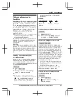 Предварительный просмотр 83 страницы Panasonic KX-TGF970 Series Operating Instructions Manual