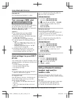 Preview for 54 page of Panasonic KX-TGFA30 Operating Instructions Manual