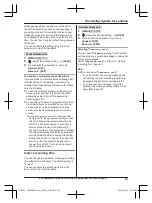 Preview for 63 page of Panasonic KX-TGFA30 Operating Instructions Manual