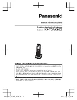 Preview for 25 page of Panasonic KX-TGFA30EX Installation Manual