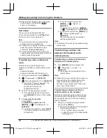 Предварительный просмотр 28 страницы Panasonic KX-TGFA71 Operating Instructions Manual