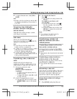 Предварительный просмотр 33 страницы Panasonic KX-TGFA71 Operating Instructions Manual