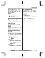 Предварительный просмотр 63 страницы Panasonic KX-TGFA71 Operating Instructions Manual