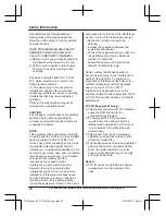 Preview for 94 page of Panasonic KX-TGFA71 Operating Instructions Manual