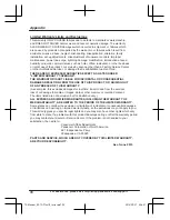 Preview for 98 page of Panasonic KX-TGFA71 Operating Instructions Manual