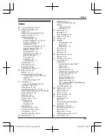 Preview for 99 page of Panasonic KX-TGFA71 Operating Instructions Manual