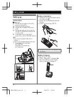 Preview for 8 page of Panasonic KX-TGH220 Operating Instructions Manual