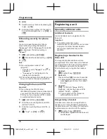 Preview for 34 page of Panasonic KX-TGH220 Operating Instructions Manual