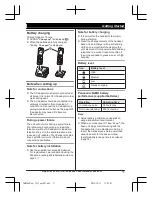 Предварительный просмотр 11 страницы Panasonic KX-TGH220E Operating Instructions Manual