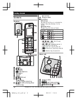 Preview for 12 page of Panasonic KX-TGH220E Operating Instructions Manual