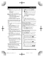 Предварительный просмотр 15 страницы Panasonic KX-TGH220E Operating Instructions Manual