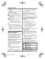 Preview for 42 page of Panasonic KX-TGH220E Operating Instructions Manual