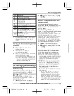 Preview for 43 page of Panasonic KX-TGH220E Operating Instructions Manual