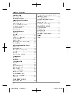 Preview for 2 page of Panasonic KX-TGH222AZ Operating Instructions Manual