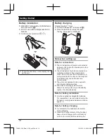 Preview for 10 page of Panasonic KX-TGH222AZ Operating Instructions Manual