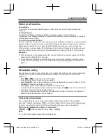 Preview for 47 page of Panasonic KX-TGH222AZ Operating Instructions Manual