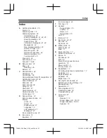 Preview for 55 page of Panasonic KX-TGH222AZ Operating Instructions Manual