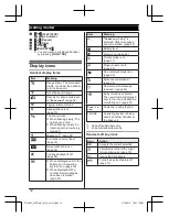 Preview for 12 page of Panasonic KX-TGH222AZB Operating Instructions Manual