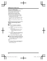 Preview for 18 page of Panasonic KX-TGH222AZB Operating Instructions Manual