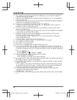 Preview for 28 page of Panasonic KX-TGH222AZB Operating Instructions Manual