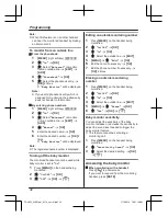 Preview for 32 page of Panasonic KX-TGH222AZB Operating Instructions Manual