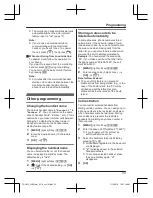 Preview for 33 page of Panasonic KX-TGH222AZB Operating Instructions Manual