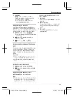 Preview for 35 page of Panasonic KX-TGH222AZB Operating Instructions Manual