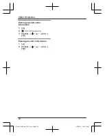 Preview for 38 page of Panasonic KX-TGH222AZB Operating Instructions Manual